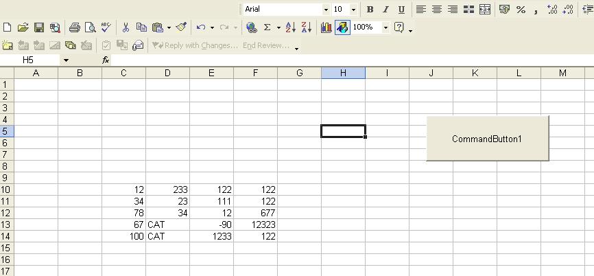 duplicates in range