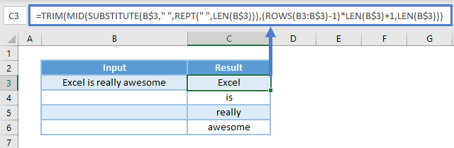 Excel is really awesome