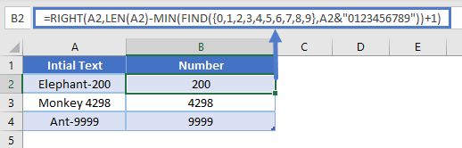 Extract number from the Right