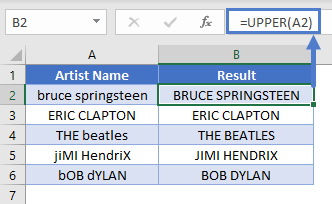 How to Use UPPER
