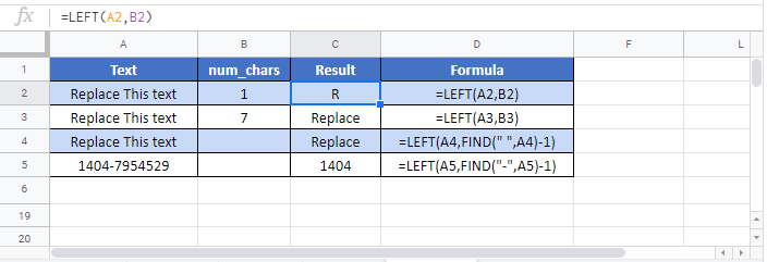 Left-GSheet