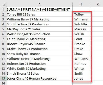 VBA AutoFill FlashFill