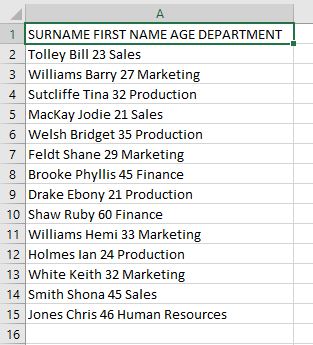 VBA AutoFill Text