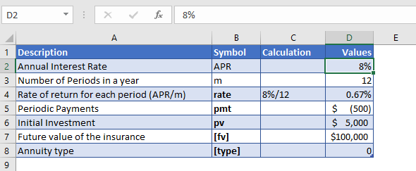 nper function example 2 data