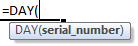 day formula syntax