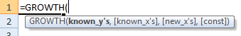 growth formula syntax