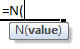 n formula syntax