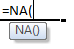 na formula syntax