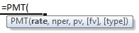pmt formula syntax