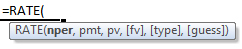 rate formula syntax