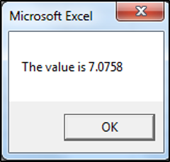 Rounding Up to Four Decimal Places using VBA