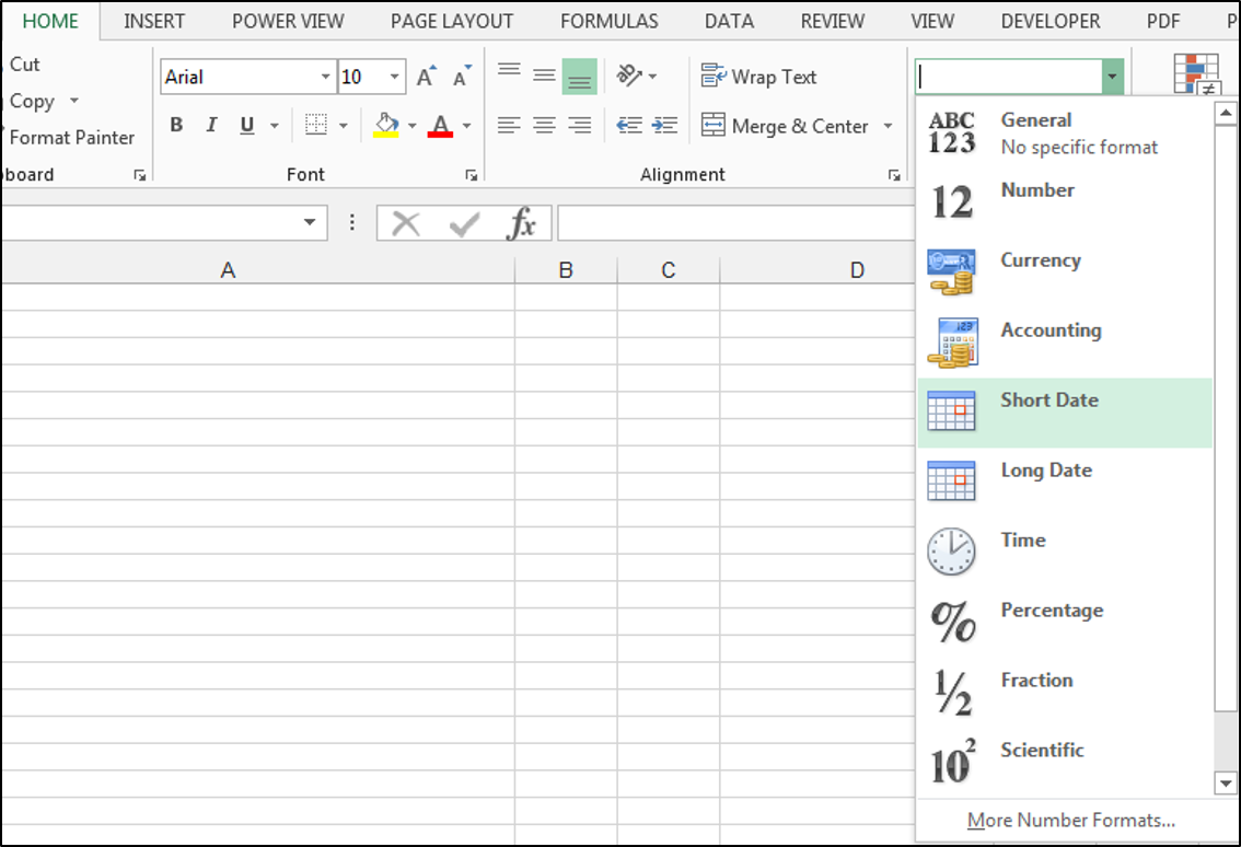 Number Format Options