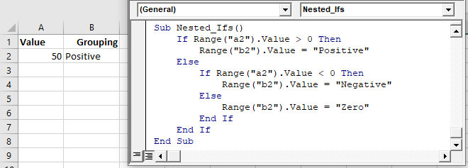 nested ifs