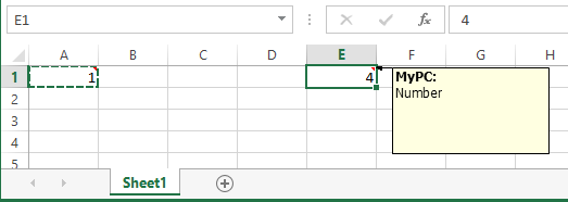 vba paste comments