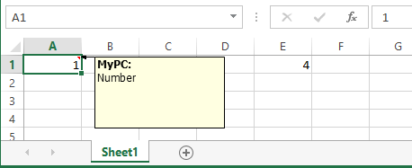 vba paste special comments