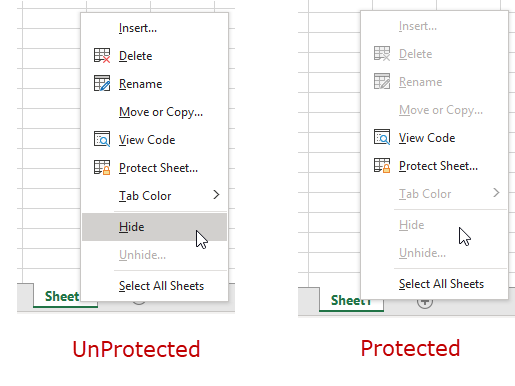 vba workbook protection