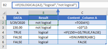 IF ISLOGICAL