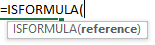 ISFORMULA function