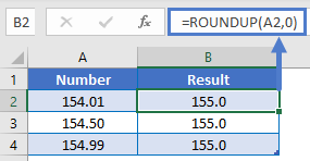 Roundup Whole Number