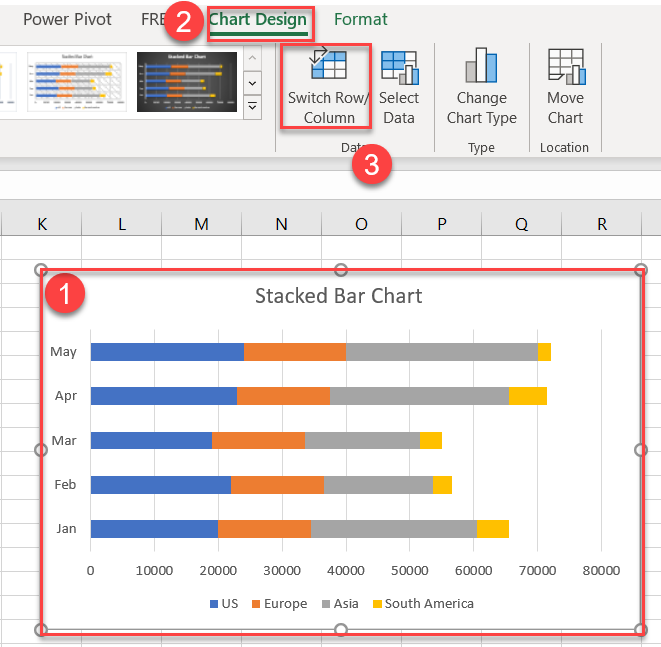 Switch Rows Columns