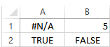 Vba ISNA function