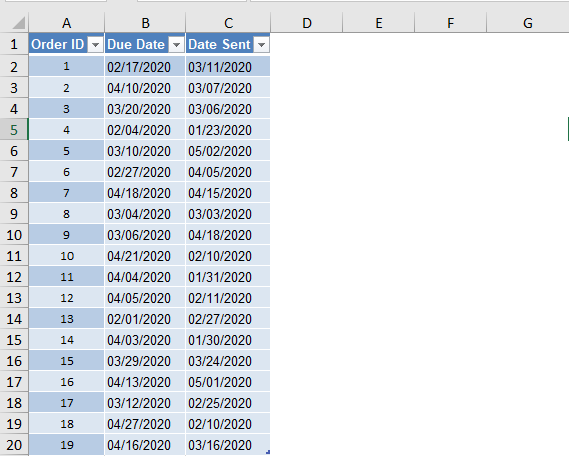 conditional format range title