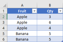 Changing Operation Table