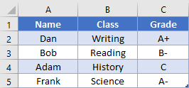 VLOOK Basic Table