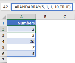 RANDARRAY EX 04