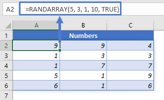 RANDARRAY EX 06