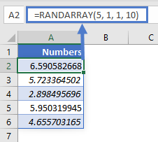 RANDARRAY EX 13