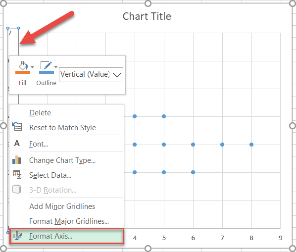 Format Axis