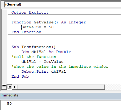 vba function no argument 1