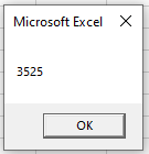 vba integer passing decimal round up msgbox