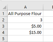 vba variant excel