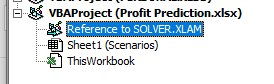 vba solver reference