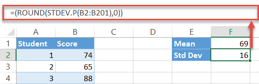 Find the standard deviation