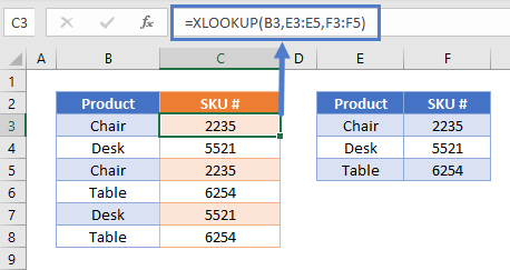 XLOOKUP