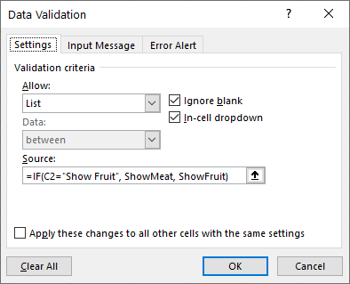 drop down list if statement 02