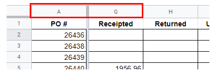 excel freeze columns first column example google sheets