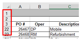 excel freeze panes multiple rows example