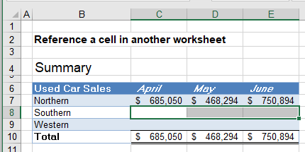 reference cell in another sheet workbook 07