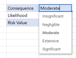 risk score bucket vlookup 15