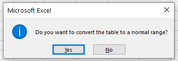 table design convert to range yes no