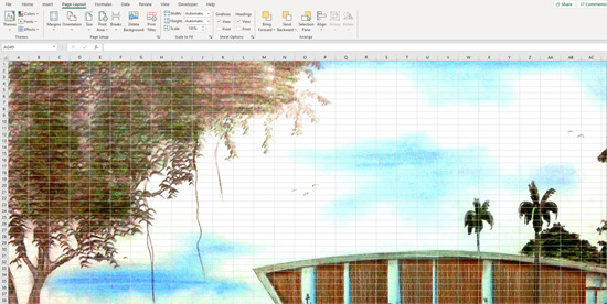 background picture excel