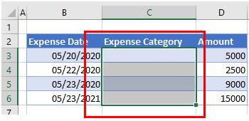 DDList Highlight Range