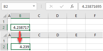 excel limit decimal places