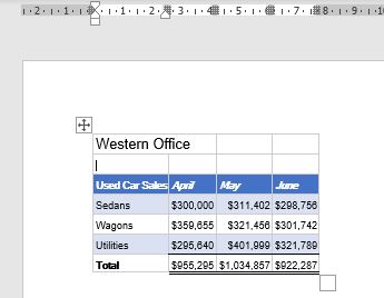 wordsave gs table