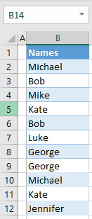 clear duplicates excel initial data