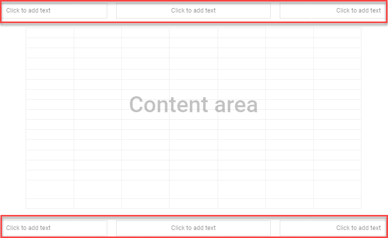 remove header insert footer 20